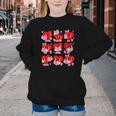 Heart Reading Books Valentine Teacher Boys Girls Book Lover Youth Crewneck Sweatshirt Heart Reading Books Valentine Teacher Boys Girls Book Lover Youth Crewneck Sweatshirt