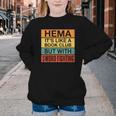 Hema Definition Like A Book Club With Swords Youth Crewneck Sweatshirt