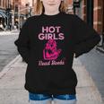 Hot Girls Read Books Cute Book Reader Women Youth Crewneck Sweatshirt Hot Girls Read Books Cute Book Reader Women Youth Crewneck Sweatshirt