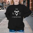 I'm Not a Mundane- Mortal Instruments Fantasy Book Lover Youth Crewneck Sweatshirt I'm Not a Mundane- Mortal Instruments Fantasy Book Lover Youth Crewneck Sweatshirt