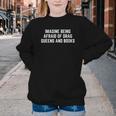 Imagine Being Afraid Of Drag Queens And Books Y2K LGBTQ Gay Youth Crewneck Sweatshirt