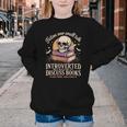 Introverted But Willing To Discuss Books Cozy Aesthetic Youth Crewneck Sweatshirt