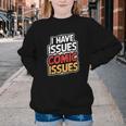 I Have Issues Comic Issues Comic Book Lover Youth Crewneck Sweatshirt