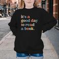 It's A Good Day To Read A Book Books Library Reading Youth Crewneck Sweatshirt It's A Good Day To Read A Book Books Library Reading Youth Crewneck Sweatshirt