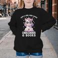 Just a Girl Who Loves Unicorns & Books Bookish Unicorn Love Youth Crewneck Sweatshirt Just a Girl Who Loves Unicorns & Books Bookish Unicorn Love Youth Crewneck Sweatshirt