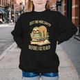 Just One More Chapter Sloth Sleeping On Books Reading Youth Crewneck Sweatshirt Just One More Chapter Sloth Sleeping On Books Reading Youth Crewneck Sweatshirt