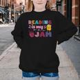 Kids Reading Book Lover Reading Is My Jam Youth Crewneck Sweatshirt