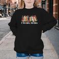 If You Know You Know 6 7 Six Seven Meme Floral Book Lover Youth Crewneck Sweatshirt