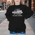 I Left My Book Boyfriend At Home To Be Here Youth Crewneck Sweatshirt