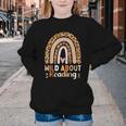 Leopard Teacher Wild About Reading Books Reader Librarian Youth Crewneck Sweatshirt Leopard Teacher Wild About Reading Books Reader Librarian Youth Crewneck Sweatshirt