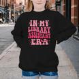 Librarian Assistant Shirt Books Reader Library Assistant Youth Crewneck Sweatshirt