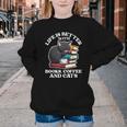 Life Is Better With Books Cats & Coffee Librarian Book Lover Youth Crewneck Sweatshirt Life Is Better With Books Cats & Coffee Librarian Book Lover Youth Crewneck Sweatshirt