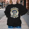 Life Is Short Buy The Book Reading Book Youth Crewneck Sweatshirt