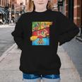 Lucha Libre Comic Book Mexican Wrestling Cartoon Wrestler Youth Crewneck Sweatshirt