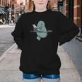 Manatee Reading Book Bookworm Manatees Ocean Animal Lover Youth Crewneck Sweatshirt