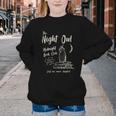 Night Owl Book Club Bookish Book Lover Tee Youth Crewneck Sweatshirt