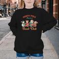 North Pole Readers Book Club Reading Book Christmas Youth Crewneck Sweatshirt North Pole Readers Book Club Reading Book Christmas Youth Crewneck Sweatshirt