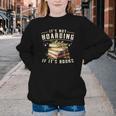 Not Hoarding If It's Books Reader Book Nerd Book Reading Youth Crewneck Sweatshirt