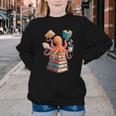 Octopus Book Reading Book Reader Ocean Octopus Youth Crewneck Sweatshirt