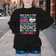 Once Upon A Time There Was A Girl Who Really Loved Books It Youth Crewneck Sweatshirt