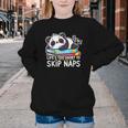 Panda Napping On Books Life’s Too Short To Skip Naps Youth Crewneck Sweatshirt Panda Napping On Books Life’s Too Short To Skip Naps Youth Crewneck Sweatshirt