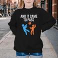 And It Came To Pass Book Of Mormon LDS Missionary Youth Crewneck Sweatshirt And It Came To Pass Book Of Mormon LDS Missionary Youth Crewneck Sweatshirt