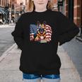 Patriotic German Shepherd Dog Books Baseball American Flag Youth Crewneck Sweatshirt Patriotic German Shepherd Dog Books Baseball American Flag Youth Crewneck Sweatshirt
