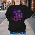 Quietly Thriving In Fictional Realms Book Lovers Youth Crewneck Sweatshirt Quietly Thriving In Fictional Realms Book Lovers Youth Crewneck Sweatshirt