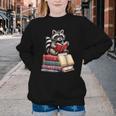 Raccoon Reading Books Matching Bookworm Readers Librarian Youth Crewneck Sweatshirt Raccoon Reading Books Matching Bookworm Readers Librarian Youth Crewneck Sweatshirt
