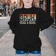 Read A Book Bruh Cool Ela English Teacher Reading Literature Youth Crewneck Sweatshirt Read A Book Bruh Cool Ela English Teacher Reading Literature Youth Crewneck Sweatshirt