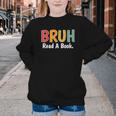 Read A Book Bruh English Teacher Reading Read A Book Youth Crewneck Sweatshirt Read A Book Bruh English Teacher Reading Read A Book Youth Crewneck Sweatshirt