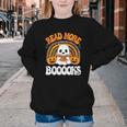 Read More Books Booooks Ghost Pumpkin Cute Teacher Halloween Youth Crewneck Sweatshirt Read More Books Booooks Ghost Pumpkin Cute Teacher Halloween Youth Crewneck Sweatshirt