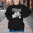 I Read Past My Bedtime Late Night Readers Book Club Youth Crewneck Sweatshirt