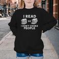 I Read Reading Book Librarian Across America Men Women Kids Youth Crewneck Sweatshirt