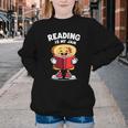 Reading Is My Jam I Love To Read Books Youth Crewneck Sweatshirt