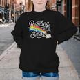 Reading Is The Key To Smart Book Lover Bookworm Reader Youth Crewneck Sweatshirt