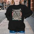 Reading Quote For Bookworm And Librarian Youth Crewneck Sweatshirt