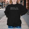 Reading Is Resistance Banned Books Youth Crewneck Sweatshirt