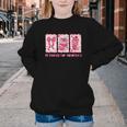 Retro Coquette Bow All Booked For Valentines Book Lover Cute Youth Crewneck Sweatshirt Retro Coquette Bow All Booked For Valentines Book Lover Cute Youth Crewneck Sweatshirt