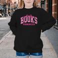 Retro Pink Coquette Bow Valentine Book Lover Varsity Youth Crewneck Sweatshirt Retro Pink Coquette Bow Valentine Book Lover Varsity Youth Crewneck Sweatshirt