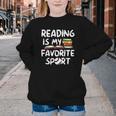 Retro Reading Is My Favorite Sport Baseball World Book Day Youth Crewneck Sweatshirt Retro Reading Is My Favorite Sport Baseball World Book Day Youth Crewneck Sweatshirt
