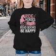 Ride Horses Read Books Be Happy Youth Crewneck Sweatshirt