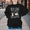Run Like Mr Collins Just Proposed Vintage Book Quote Youth Crewneck Sweatshirt Run Like Mr Collins Just Proposed Vintage Book Quote Youth Crewneck Sweatshirt