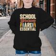 School Librarians Are Essential Library Book Lover Librarian Youth Crewneck Sweatshirt School Librarians Are Essential Library Book Lover Librarian Youth Crewneck Sweatshirt