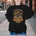 Senior 2026 Final Chapter Retro Book Lover Last First Day Youth Crewneck Sweatshirt