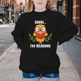 Shhh I'm Reading World Book Day Costume 2026 Kids Youth Crewneck Sweatshirt