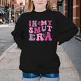 In My Smut Era Groovy Smut Book Reading Spicy Book Romance Youth Crewneck Sweatshirt In My Smut Era Groovy Smut Book Reading Spicy Book Romance Youth Crewneck Sweatshirt