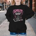 SMUT Slut Provocative Literature Book Club Book Reading Youth Crewneck Sweatshirt