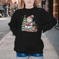 Snowman Reading Book Lovers Christmas Librarian Bookworm Youth Crewneck Sweatshirt Snowman Reading Book Lovers Christmas Librarian Bookworm Youth Crewneck Sweatshirt