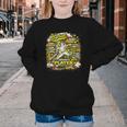 Softball Pitcher Best Traits Brave Retro Pop Comic Book Art Youth Crewneck Sweatshirt
